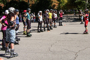 La pratique du roller